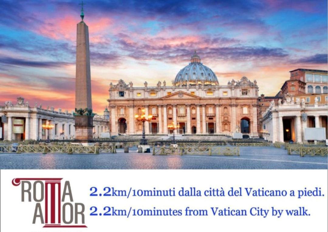 Roma San Pietro Apartment Luaran gambar